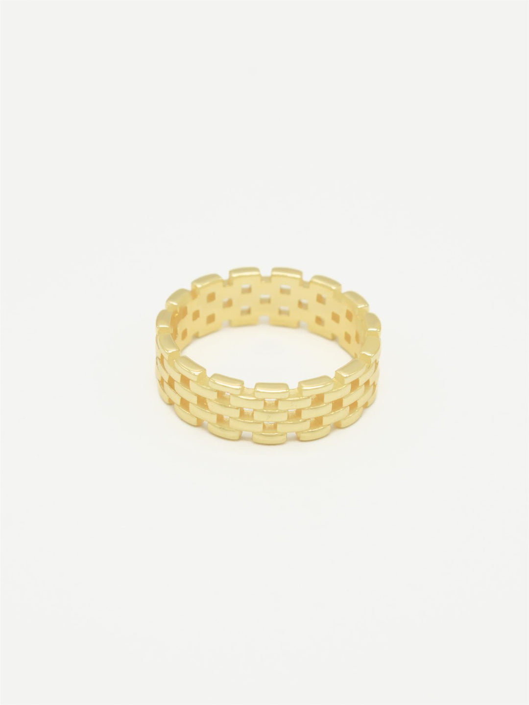 AVENUE LINK RING GOLD