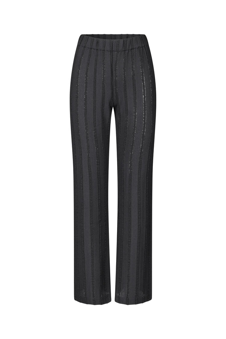 Elasticated Straight Long Pants